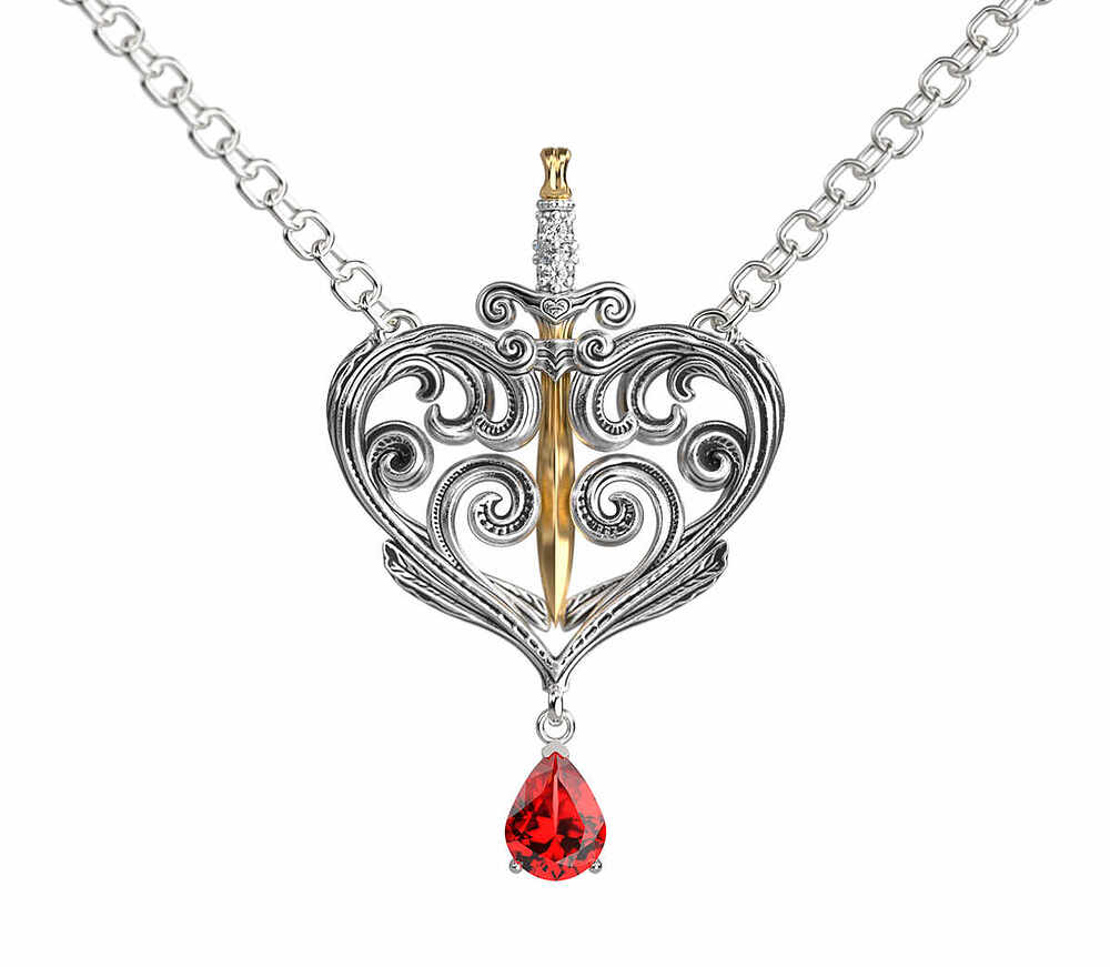 Heart&Dager-Pendant_KSR2b