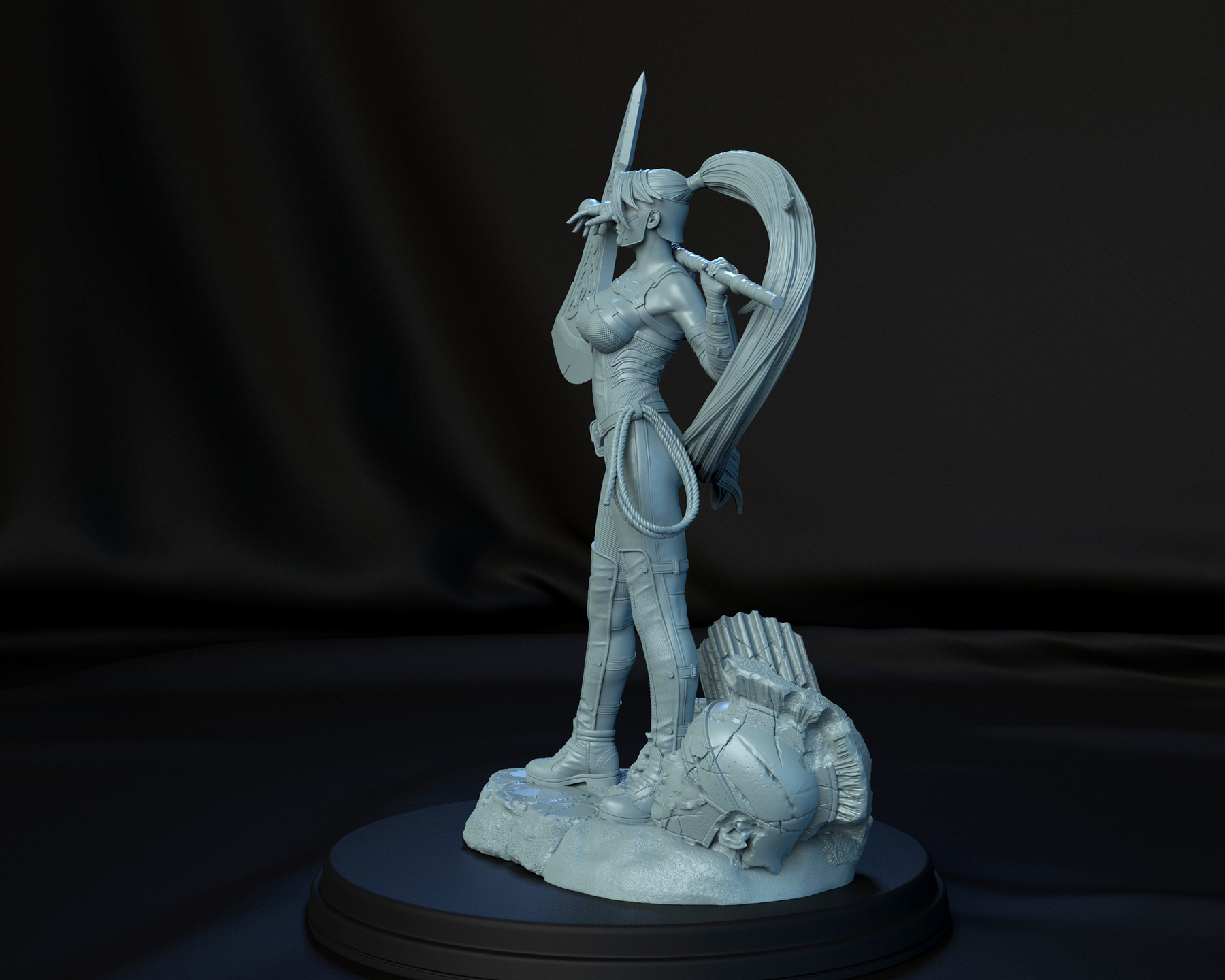 Artemis of BanaMighdall ZBrushCentral