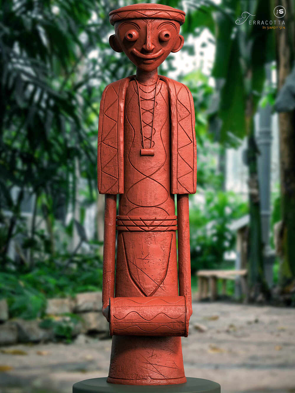 Terracotta_Doll_Digital_Sculpture_SurajitSen_Nov2022AA
