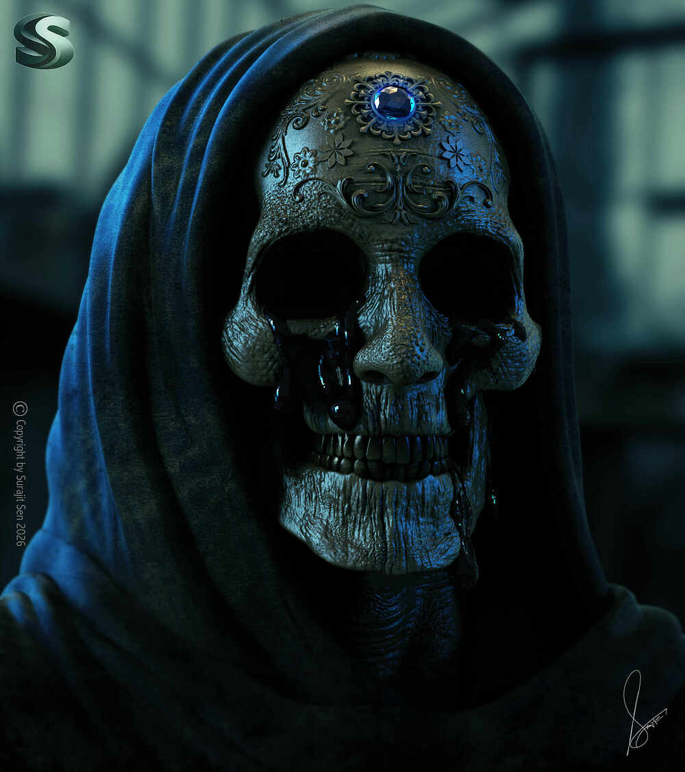 Skull_man_Digital_SCulpture_SurajitSen_June2026