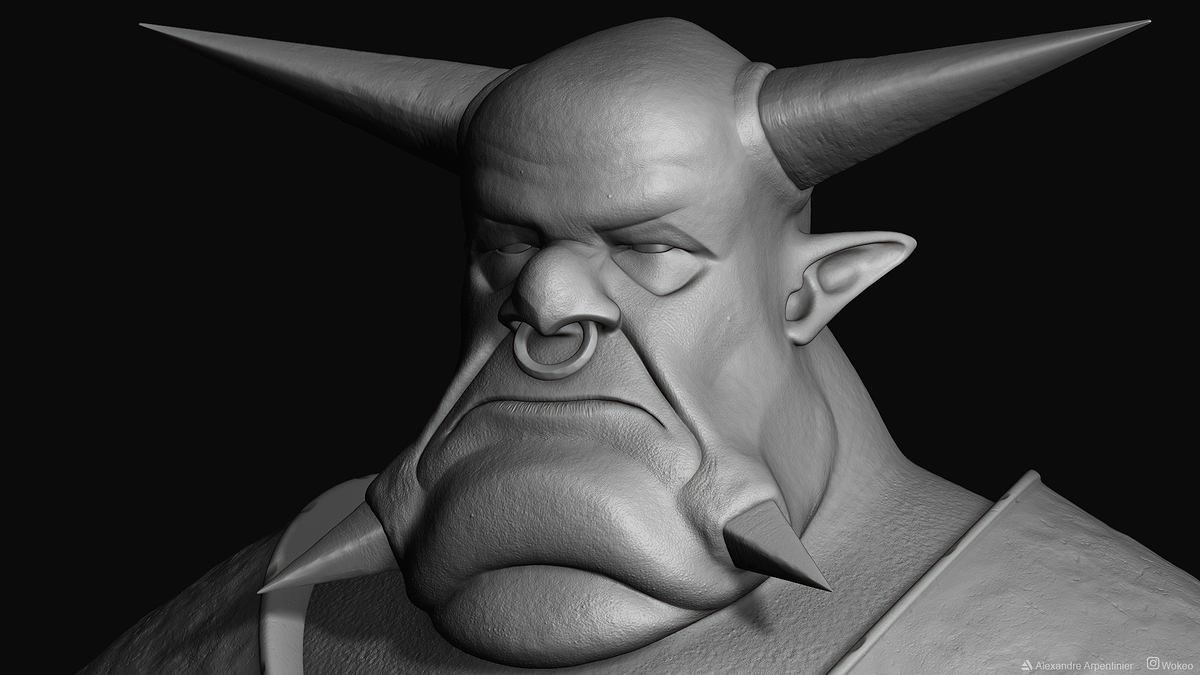 ArpentinierAlexandre_BileDemon_Zbrush_03