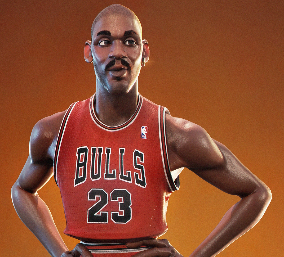 MICHEALJORDAN FACE closup