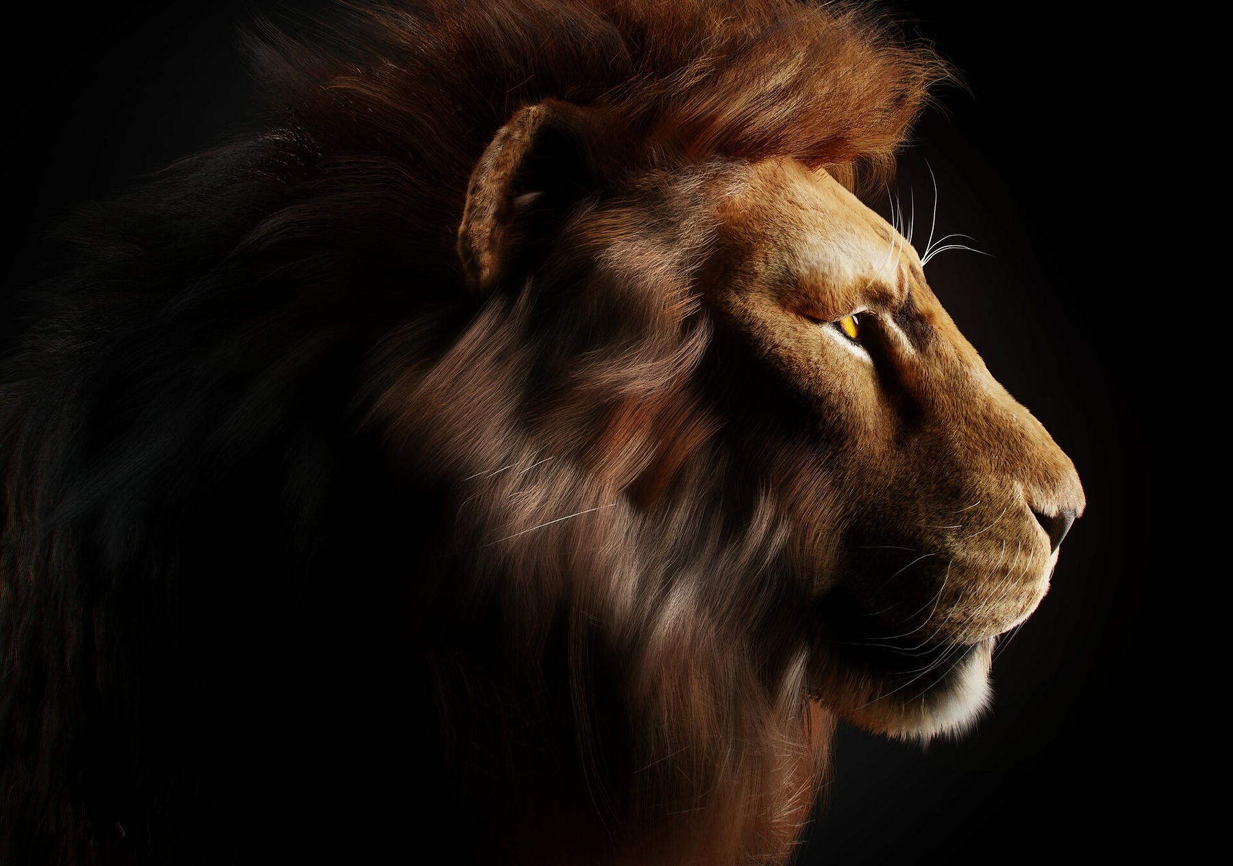 lion king mufasa zbrush