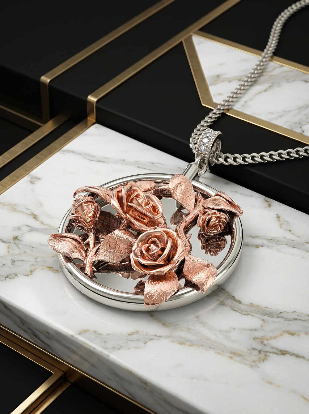 Lovely Rose - Perspective View