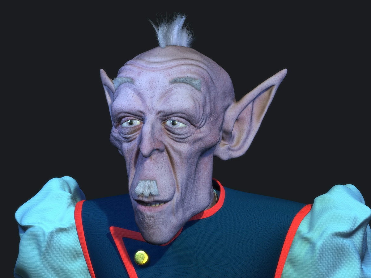 elder kai bust pixo