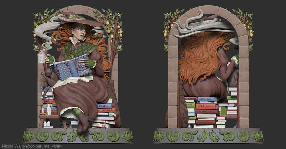 Folk_Witch_ZBrush_FrontBack_Colour_Nicola_Waite_WM