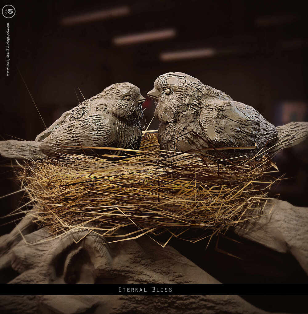 Eternal Bliss_Anniversary-_SurajitSen_Digital_Sculpture_jul2023