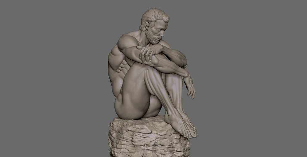 SITTING MALE GRAB 07
