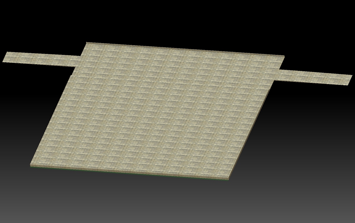Floor tiling in zbrush 2020