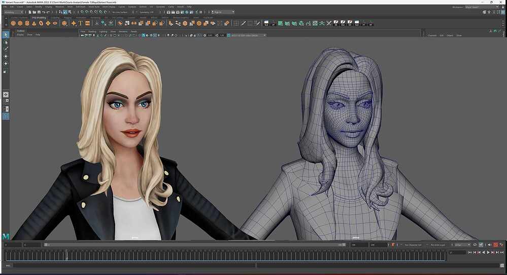 maya head