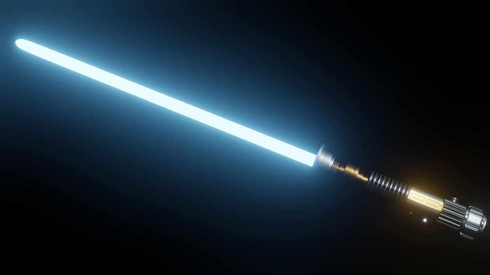 Obi wan light saber