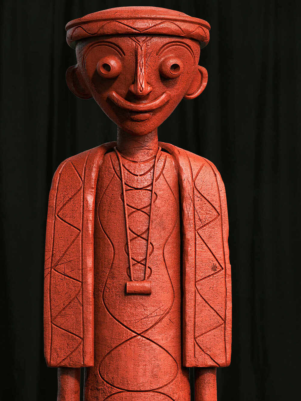 Terracotta_Doll_Digital_Sculpture_SurajitSen_Nov2022A1