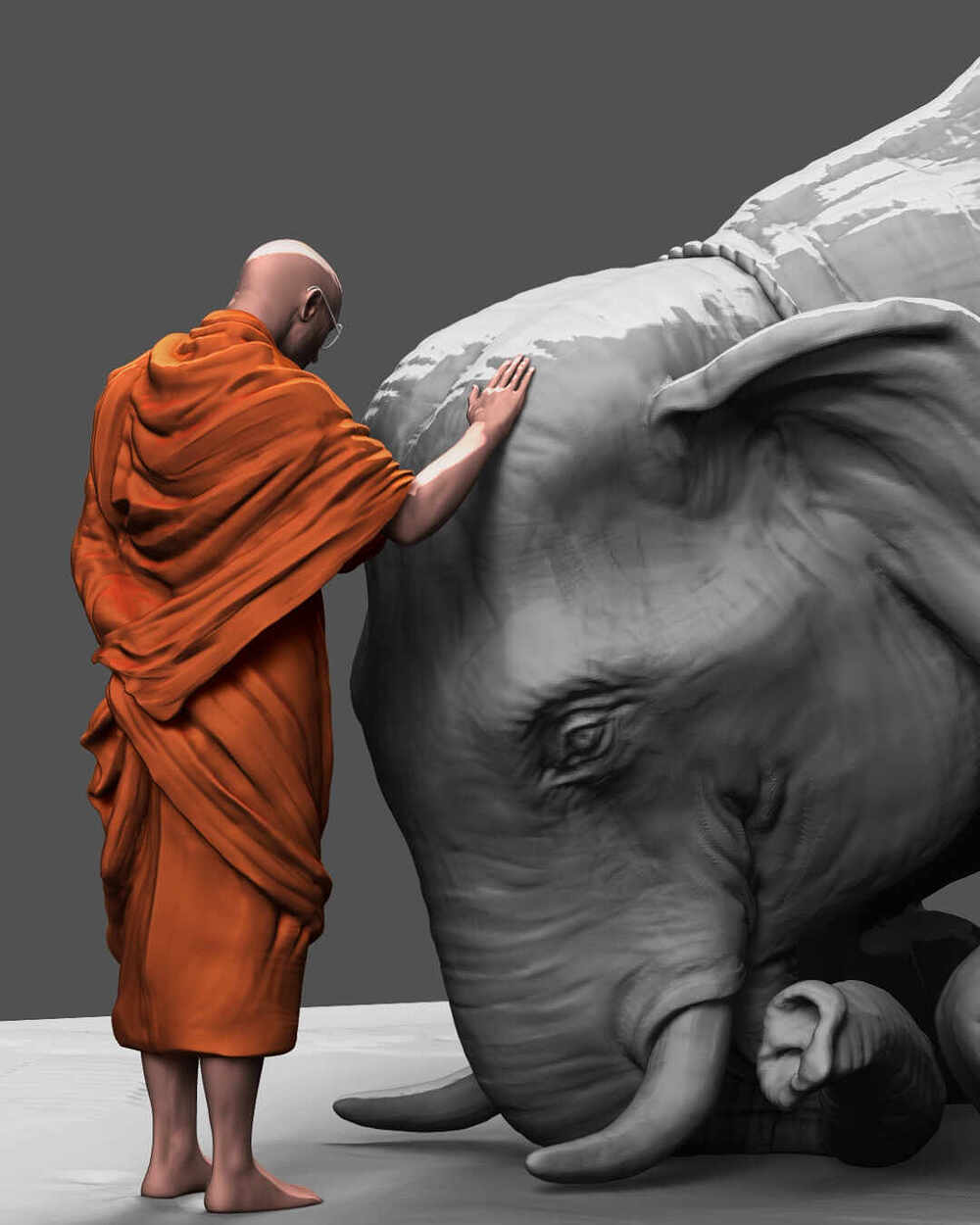 The Monk and the Elephant_03