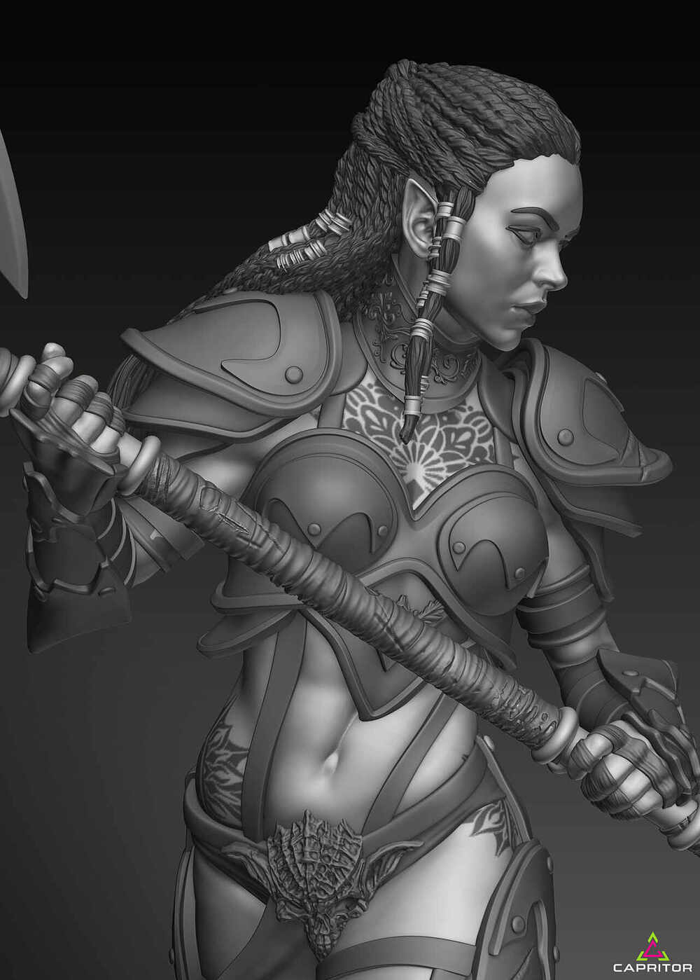 Selvaggia Pretty_Zbrush_D_By Captiror
