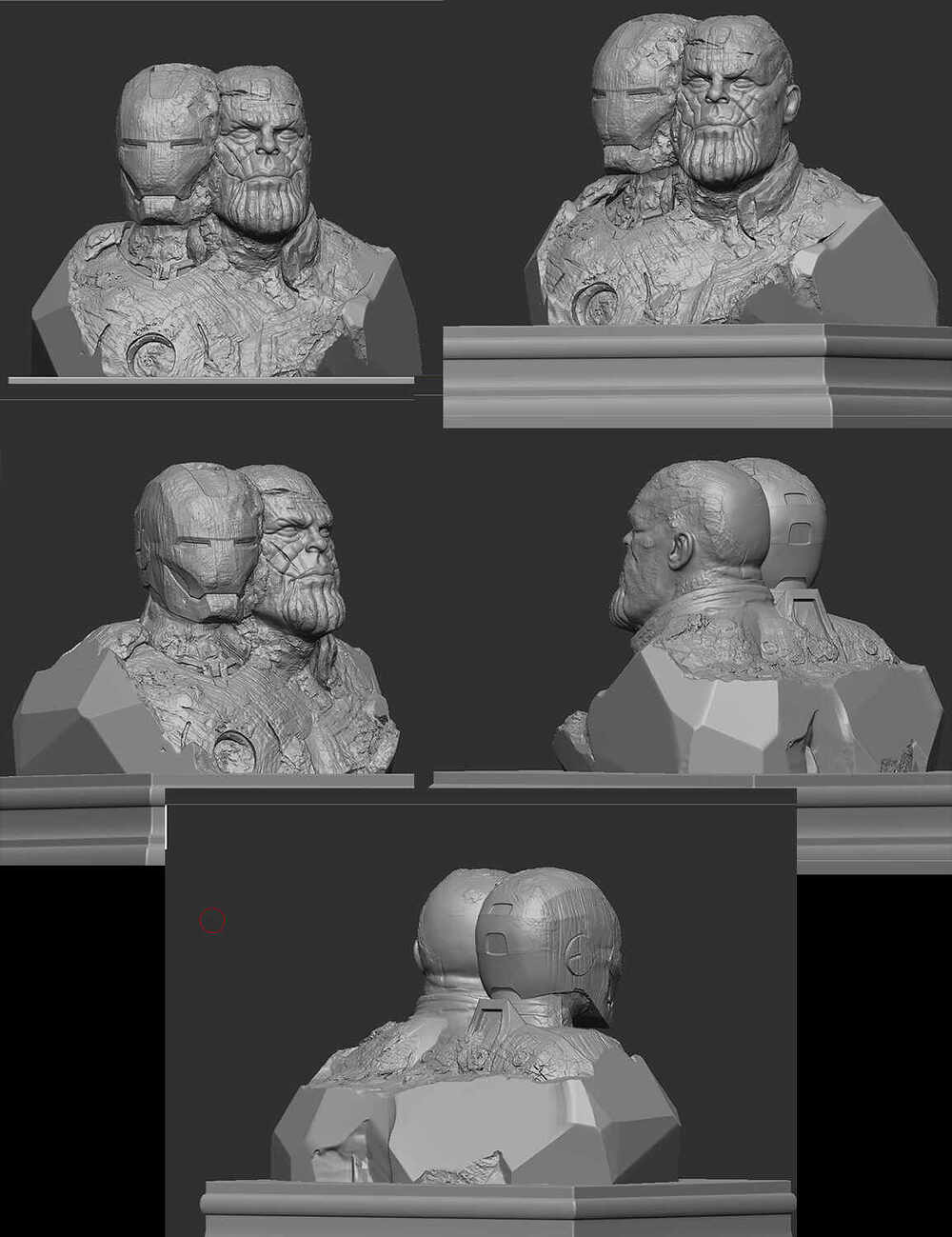 Friends_Digital_Sculpture_SurajitSen_Aug2024_WIP
