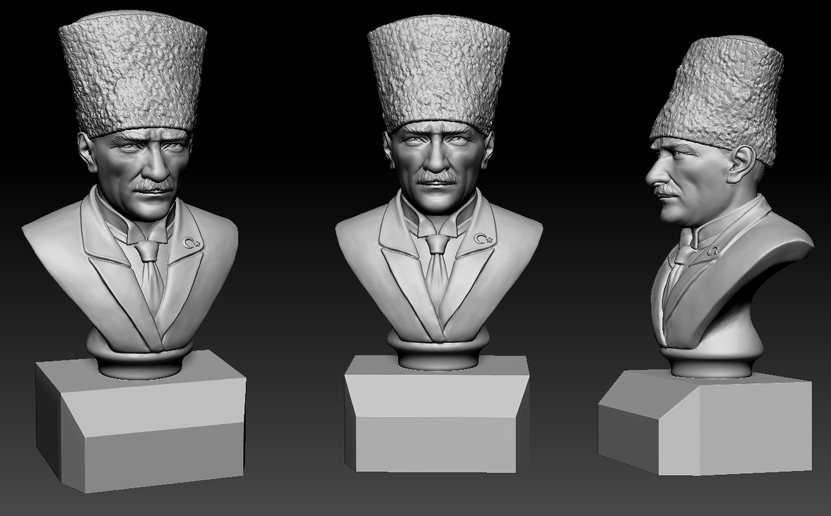 ataturk 3d modling