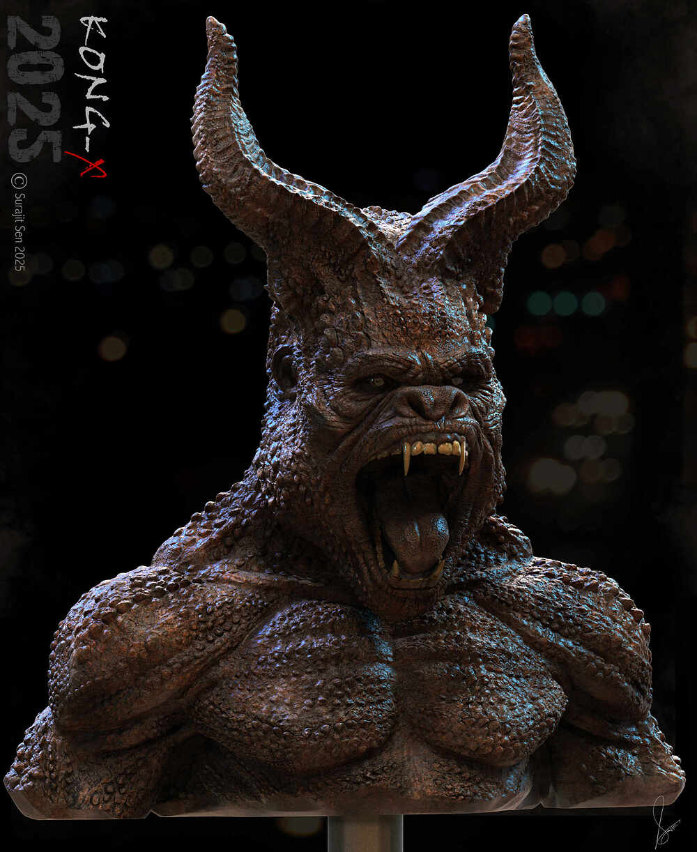 KONG-X_Digital_Sculpture_SurajitSen_NOV2025A
