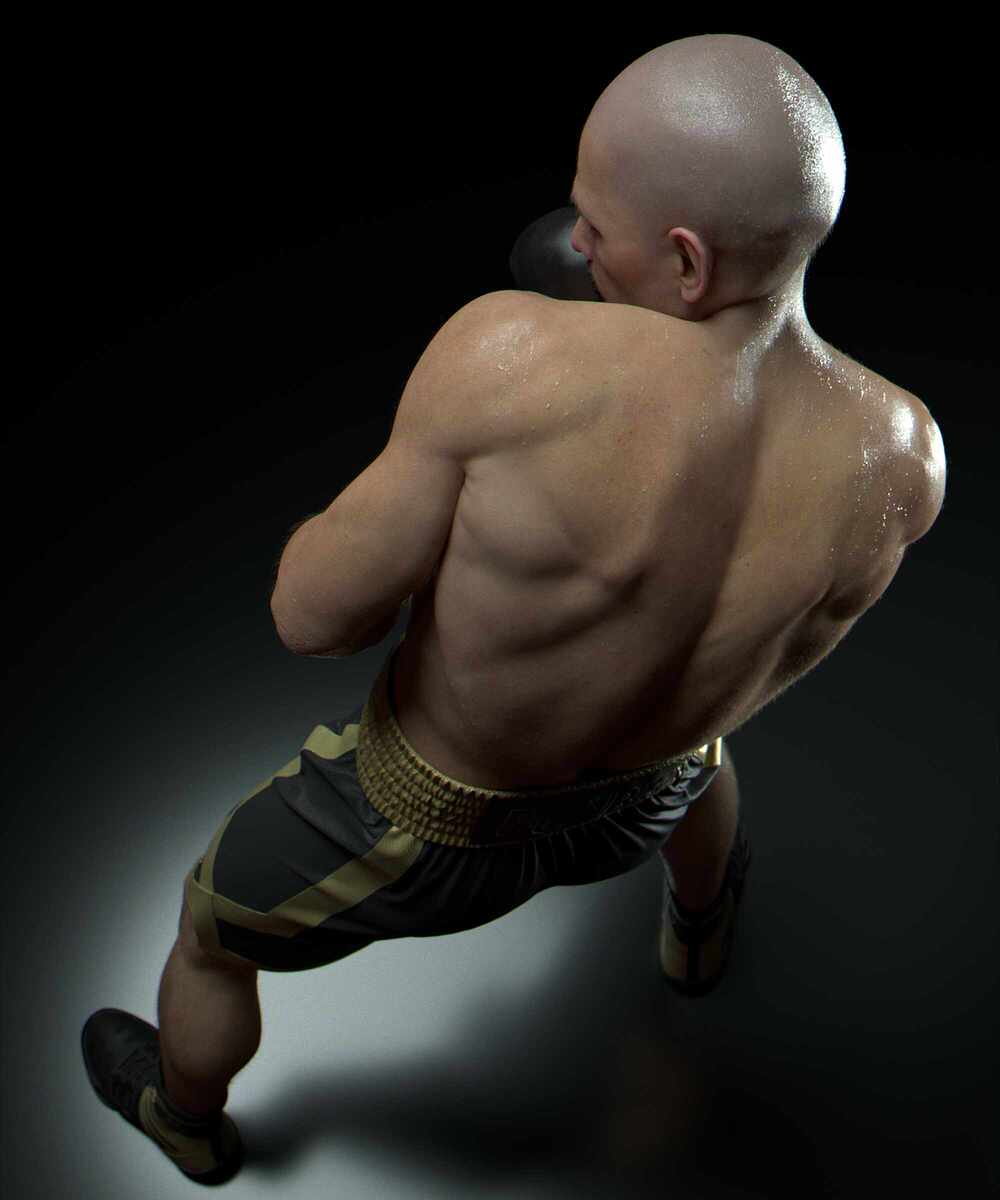 back