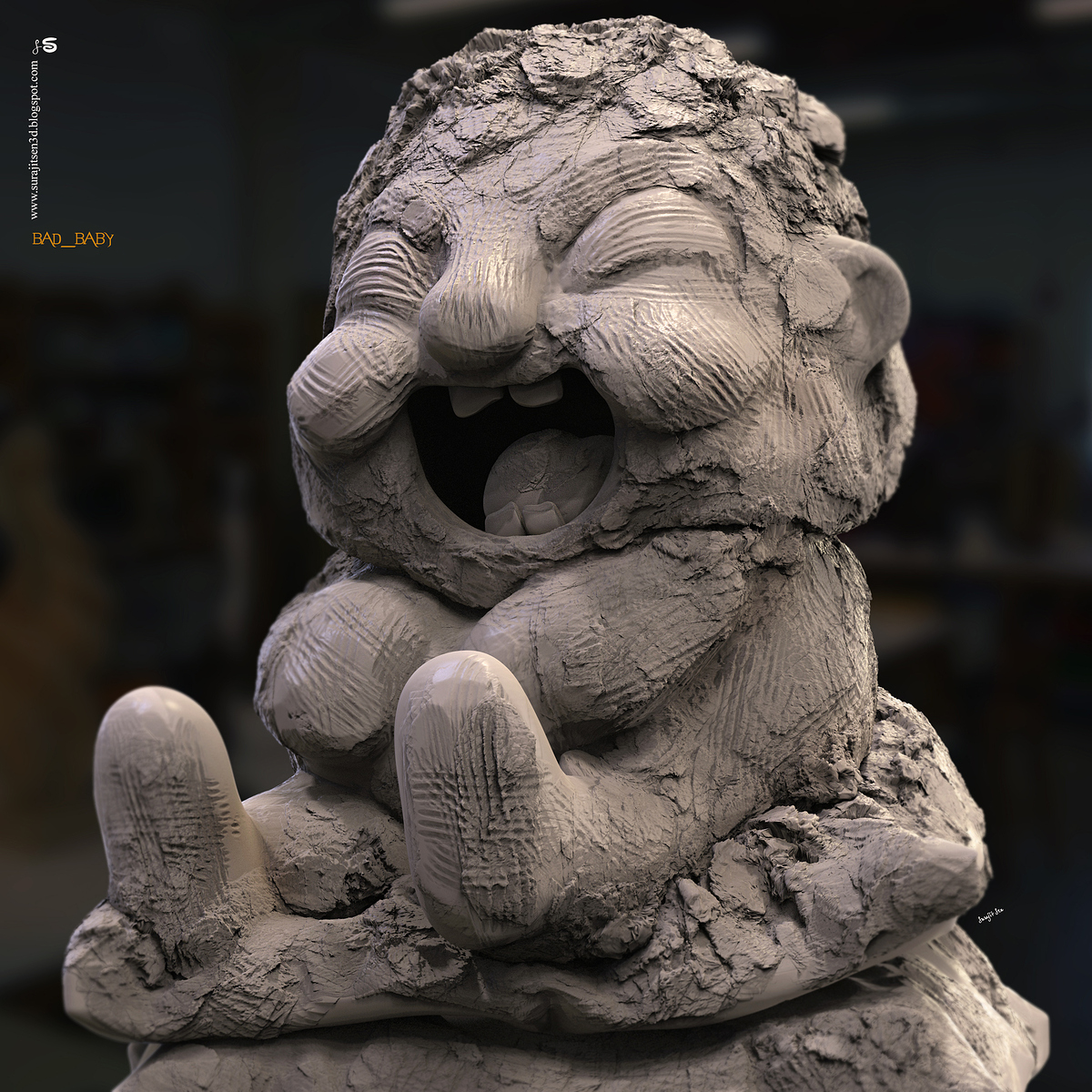 Bad_Baby_Digital_Sculpture_SurajitSen_June2020AA