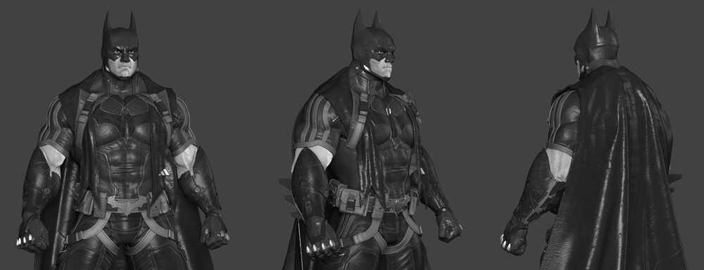 BatmanTorseBW