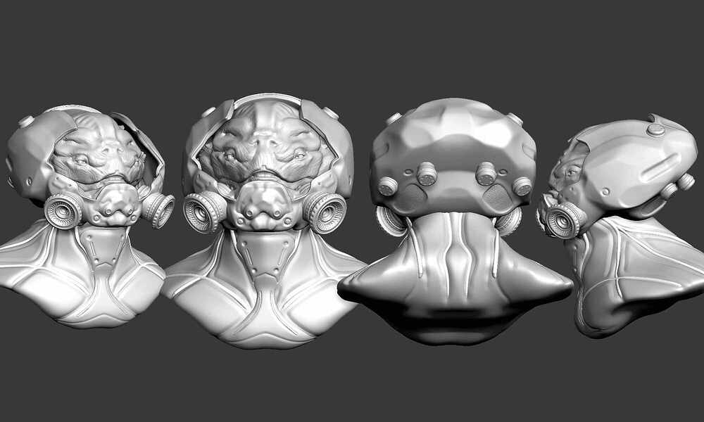 Alien-Clay-Helmet-Open-4view