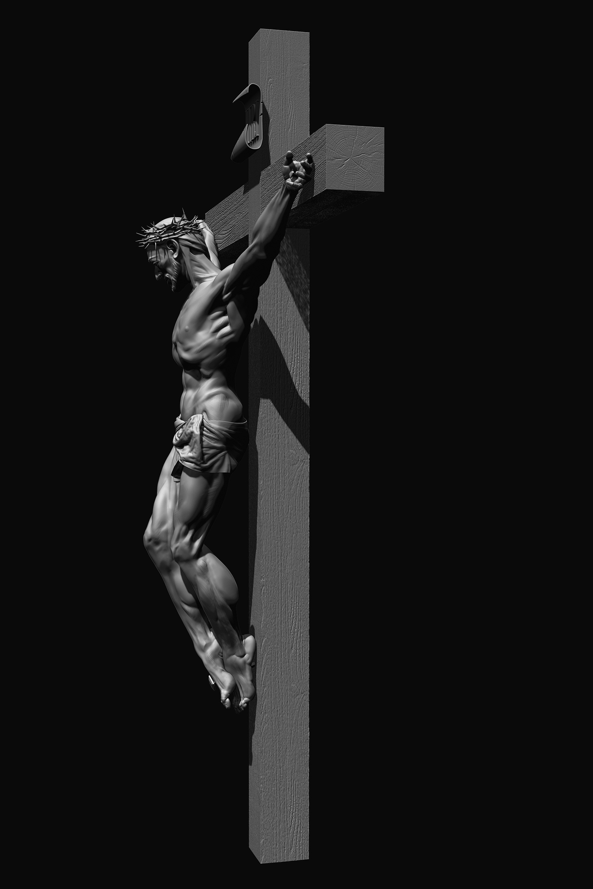 Crucifix for David Dovon Donnelly by Darya Girina_simple render_6