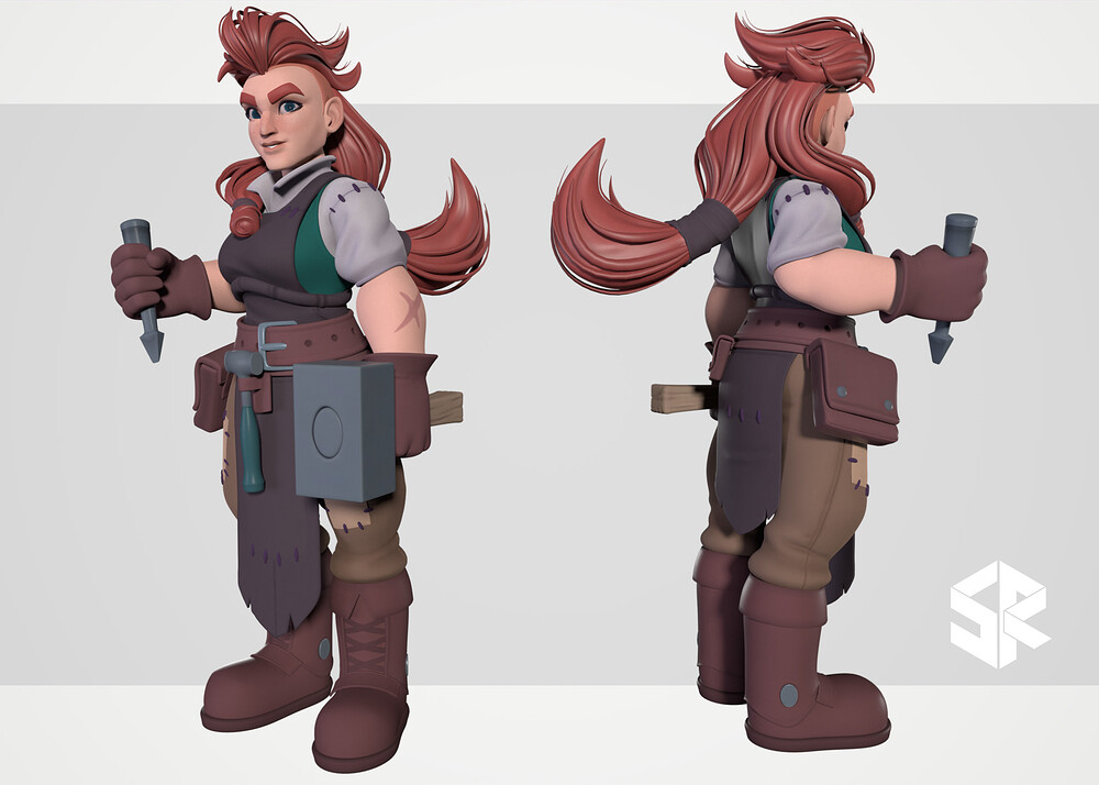 sylvette-rosario-tellado-blacksmith-front-back-render