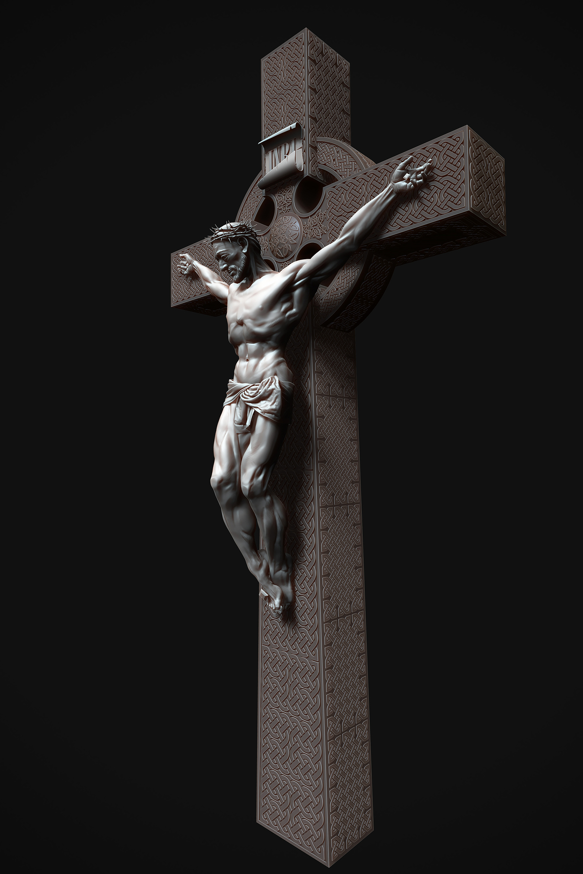 Irish Crucifix for David Donnelly by Darya Girina_8