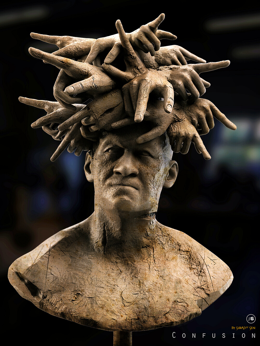 Confusion_Digital_SCulpture_SurajitSen_April2023