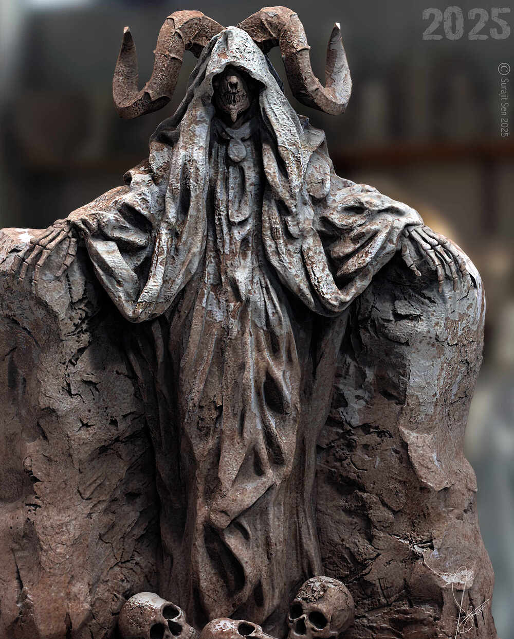 Waiting_Digital_SCulpture_SurajitSen_Oct2025