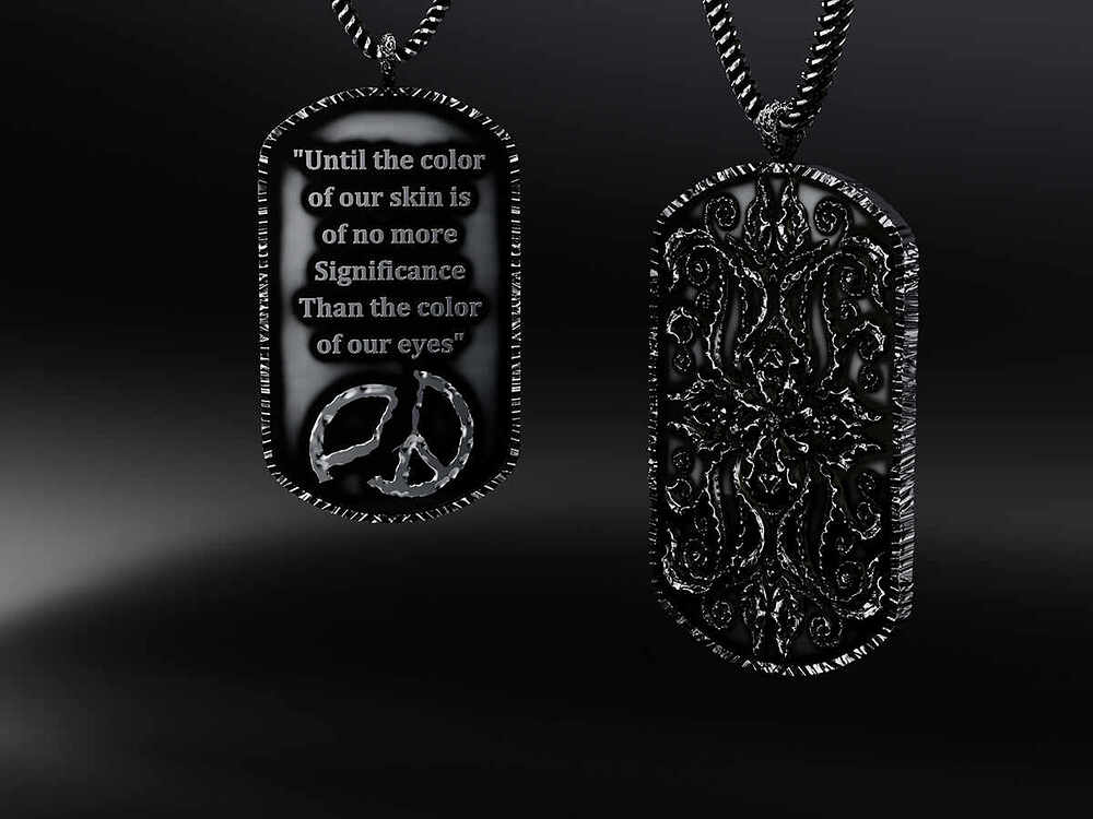 Peace Tag - Render