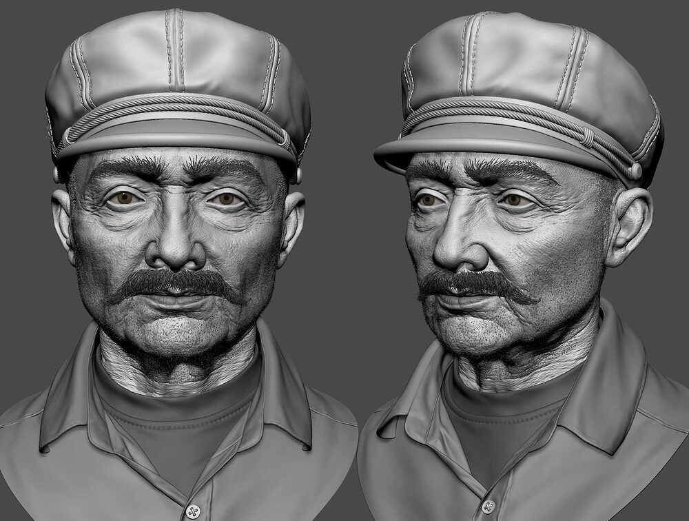 Oldman Zbrush V1