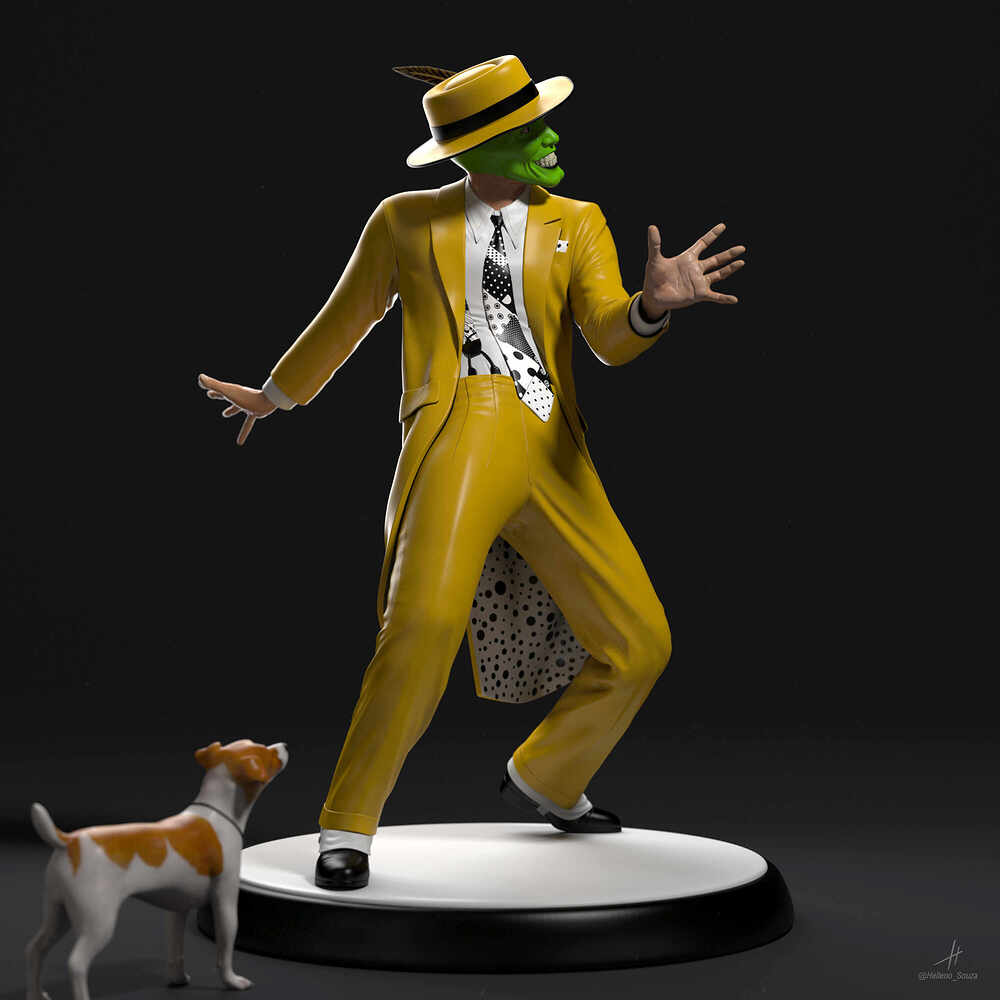 Milo e The Mask - Render3DSMax 03 (Look Right) (Ass)