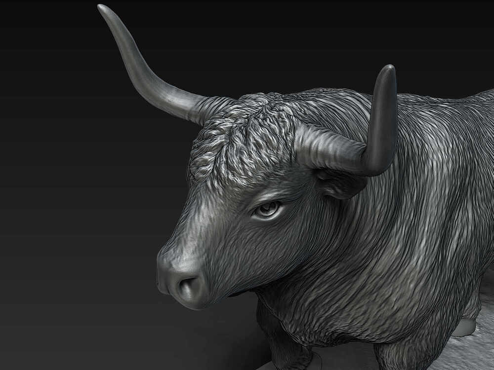 Bull Sculpture - 4