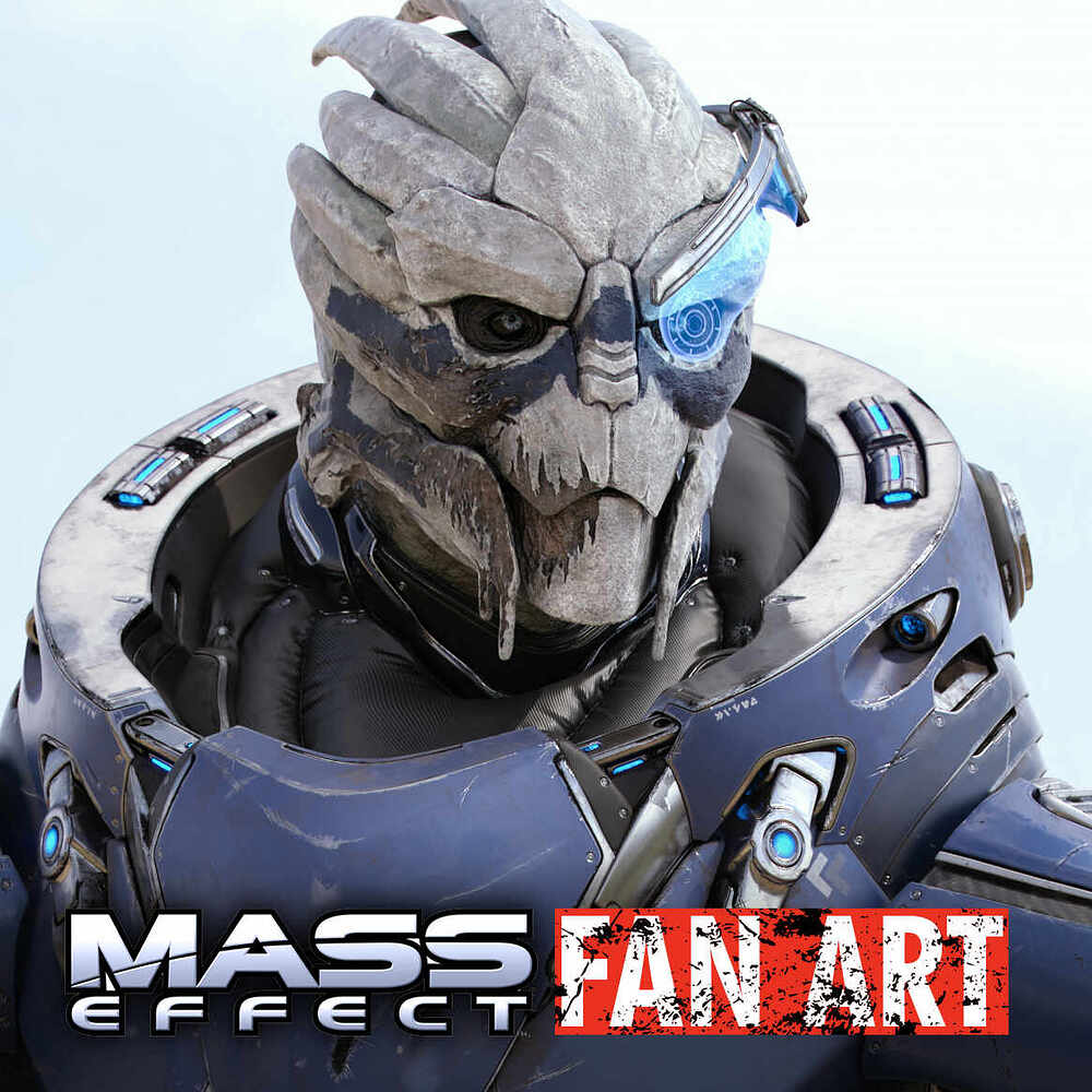 Garrus - Artstation Thumbnail