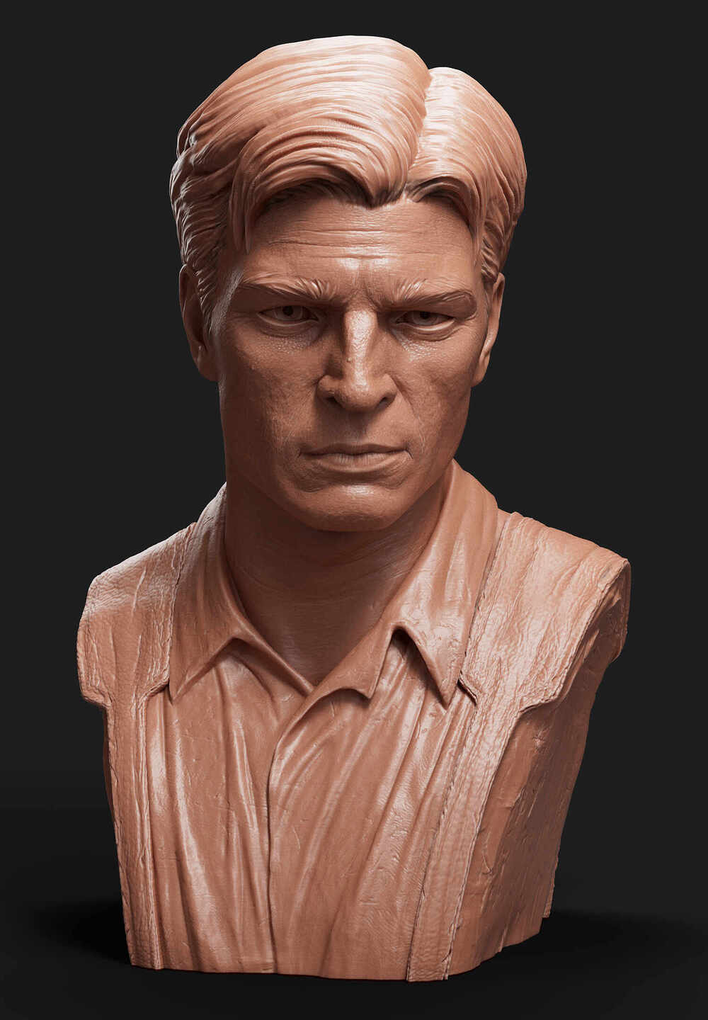 Malcolm_Reynolds_sculpt_view1_MS