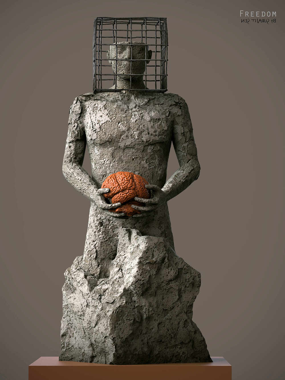 Freedom_Digital_SCulpture_SurajitSen_Aug2023