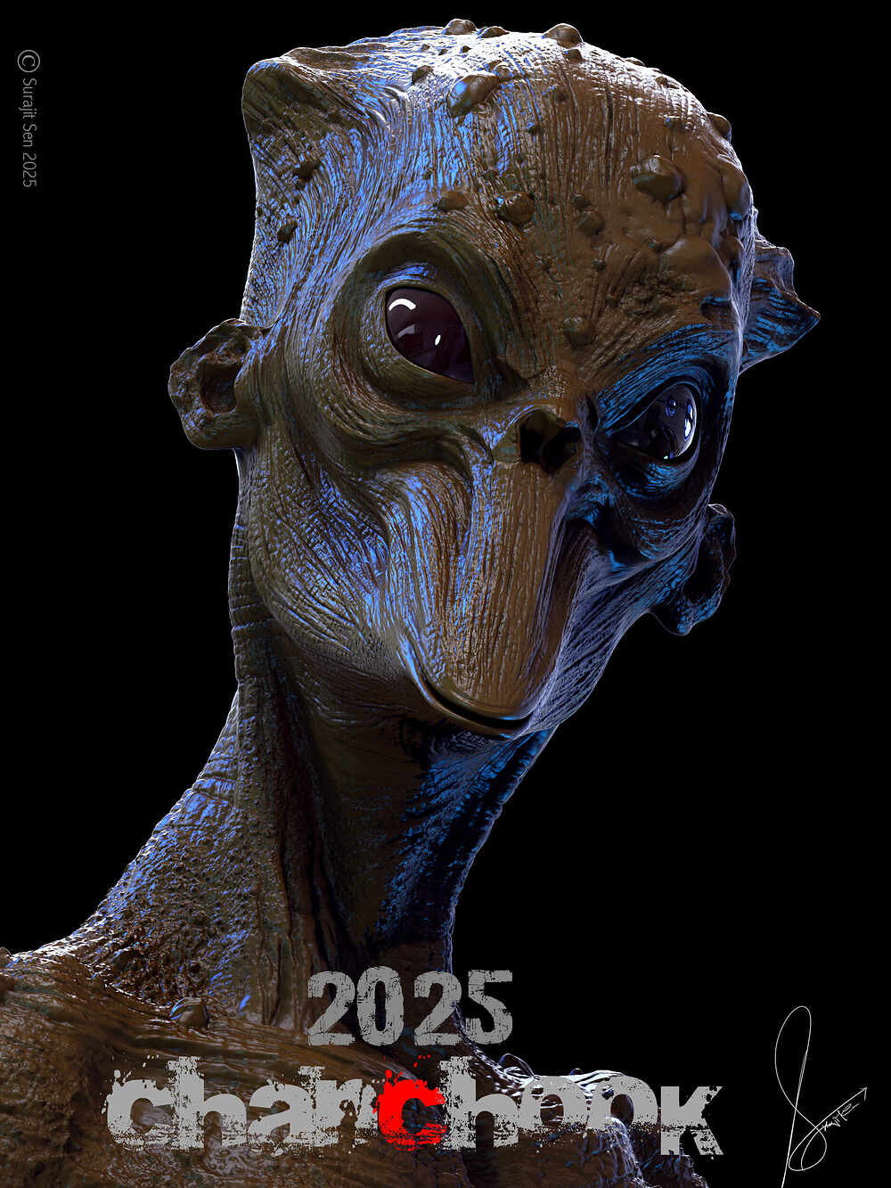 Chanchook_Creature_Digital_SculptureA_SurajitSen_June2025
