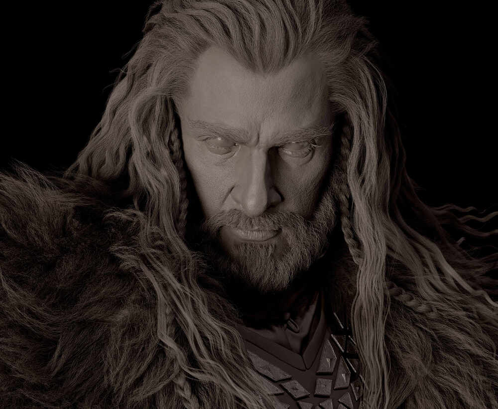 2.Thorin Oakenshield_face_mesh