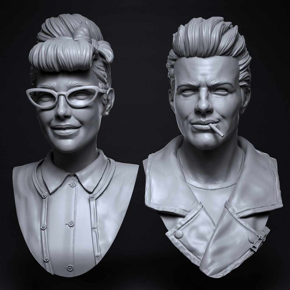 Young Couple Front