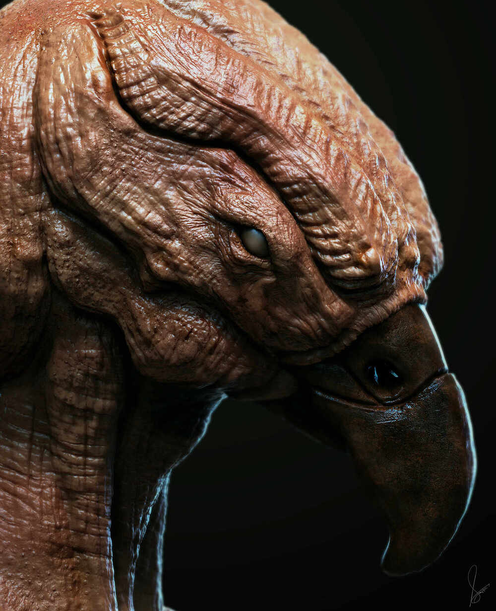 Birdinsect_Creature_Digital_SCulpture_SurajitSen_Jan2026_V03