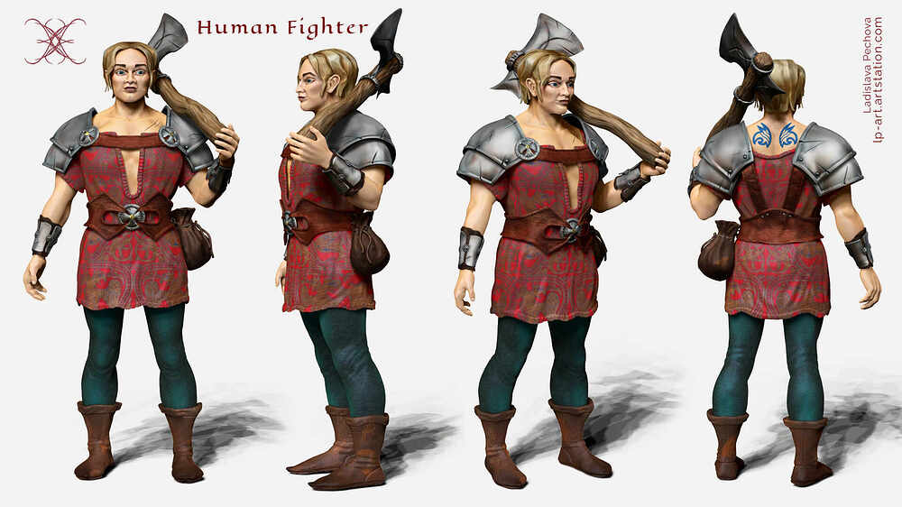 Fighter final set orn LP 024