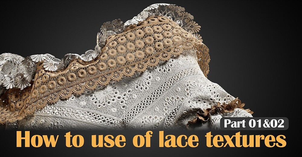 lace texture zbrush