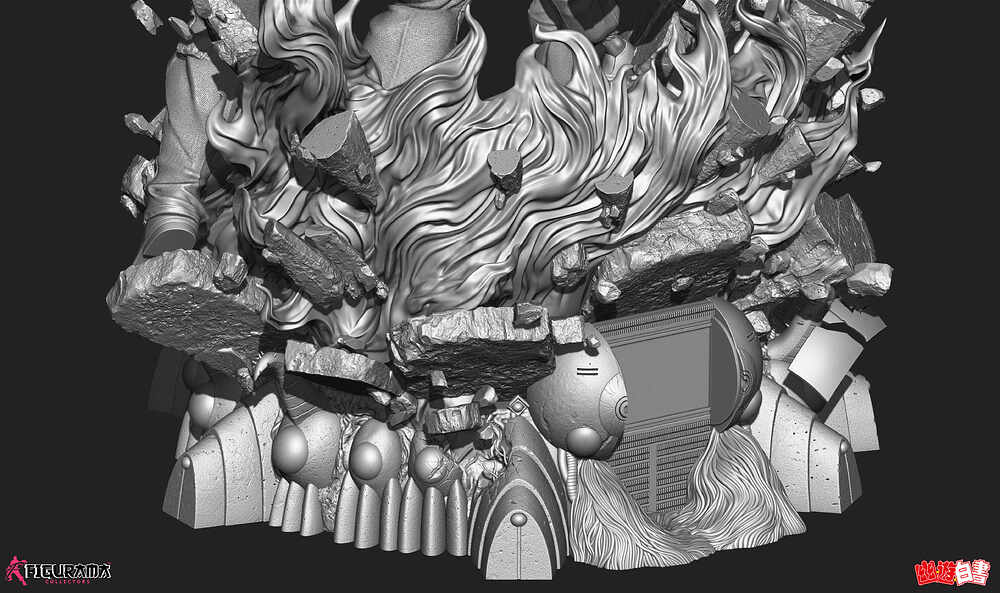 Yuyu_Hakusho_Zbrush_Gray_10