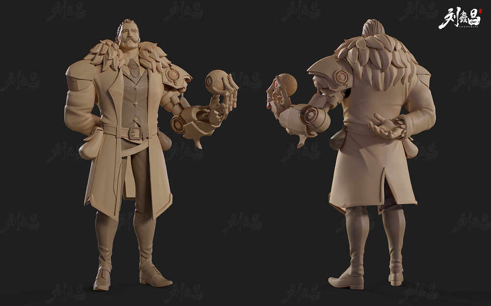 高模渲染图_带水印