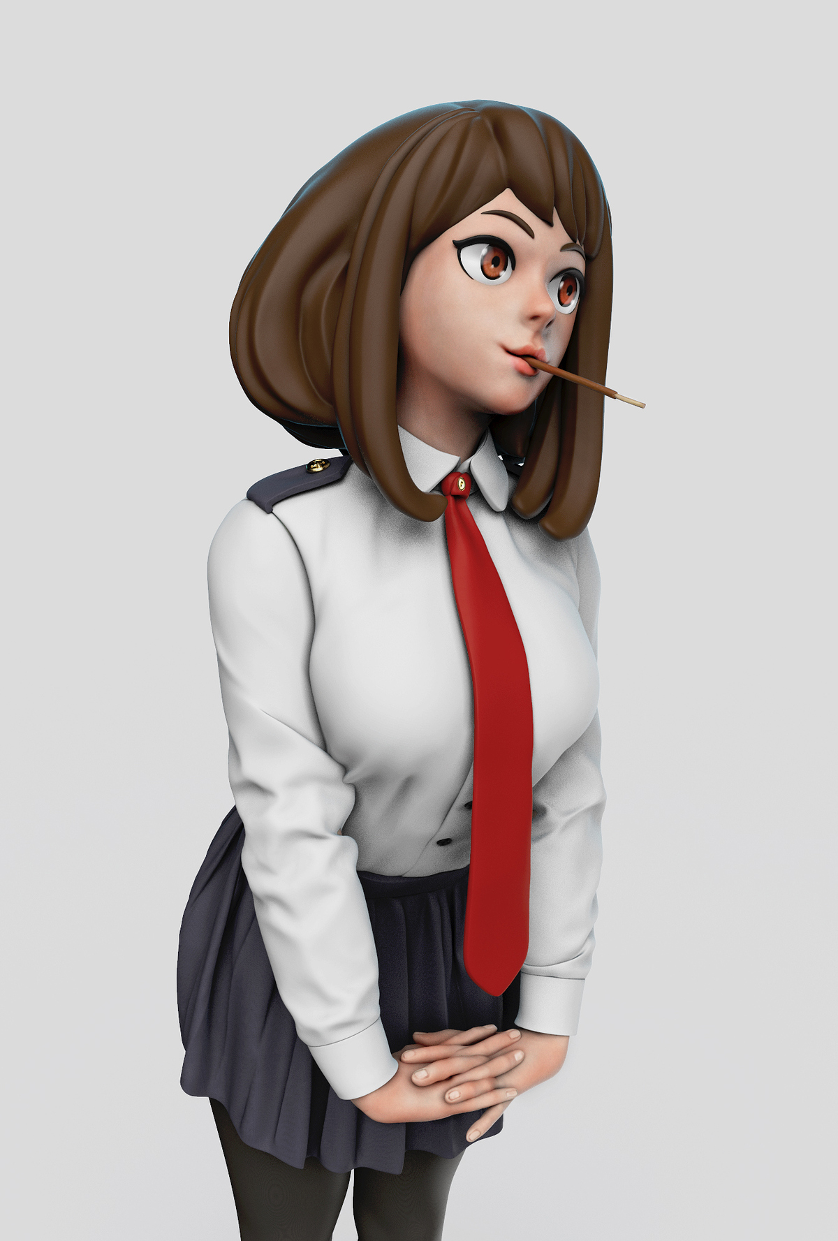 Uraraka_School_Dress_04