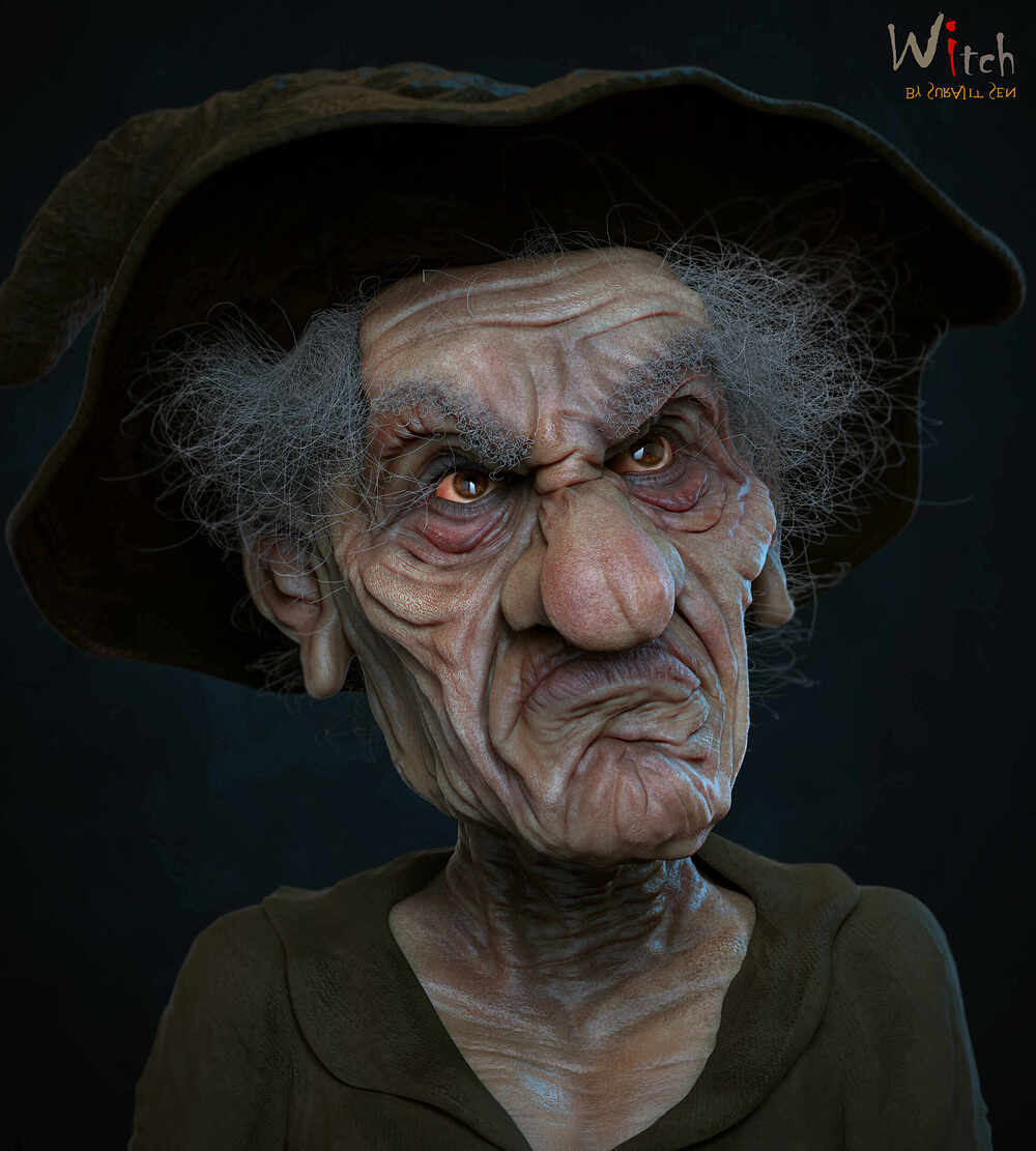 Witch_Digital_Sculpture_SurajitSen_Nov2024_a1