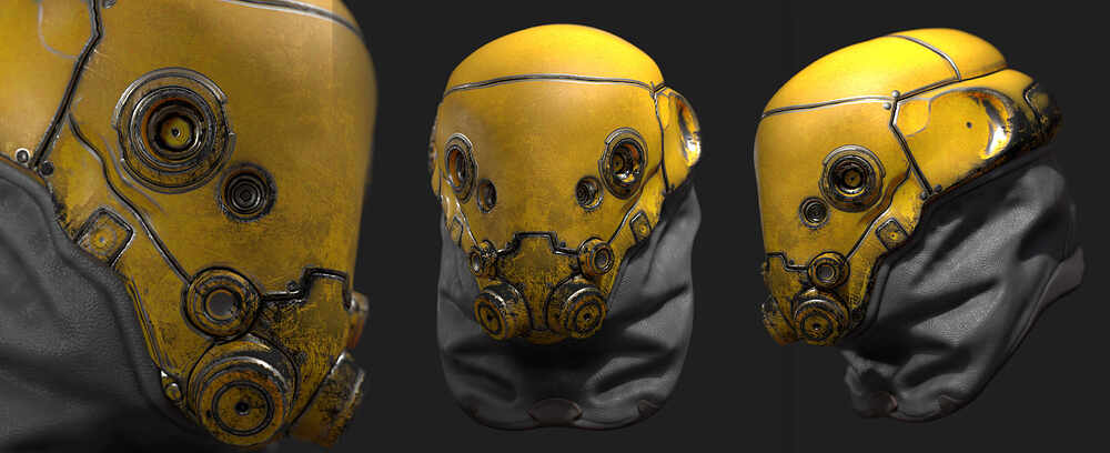 Robot head-01