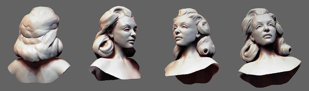 Portrait of Beth Sanchez_Beth Smith by Darya Girina sculpting_2_compress