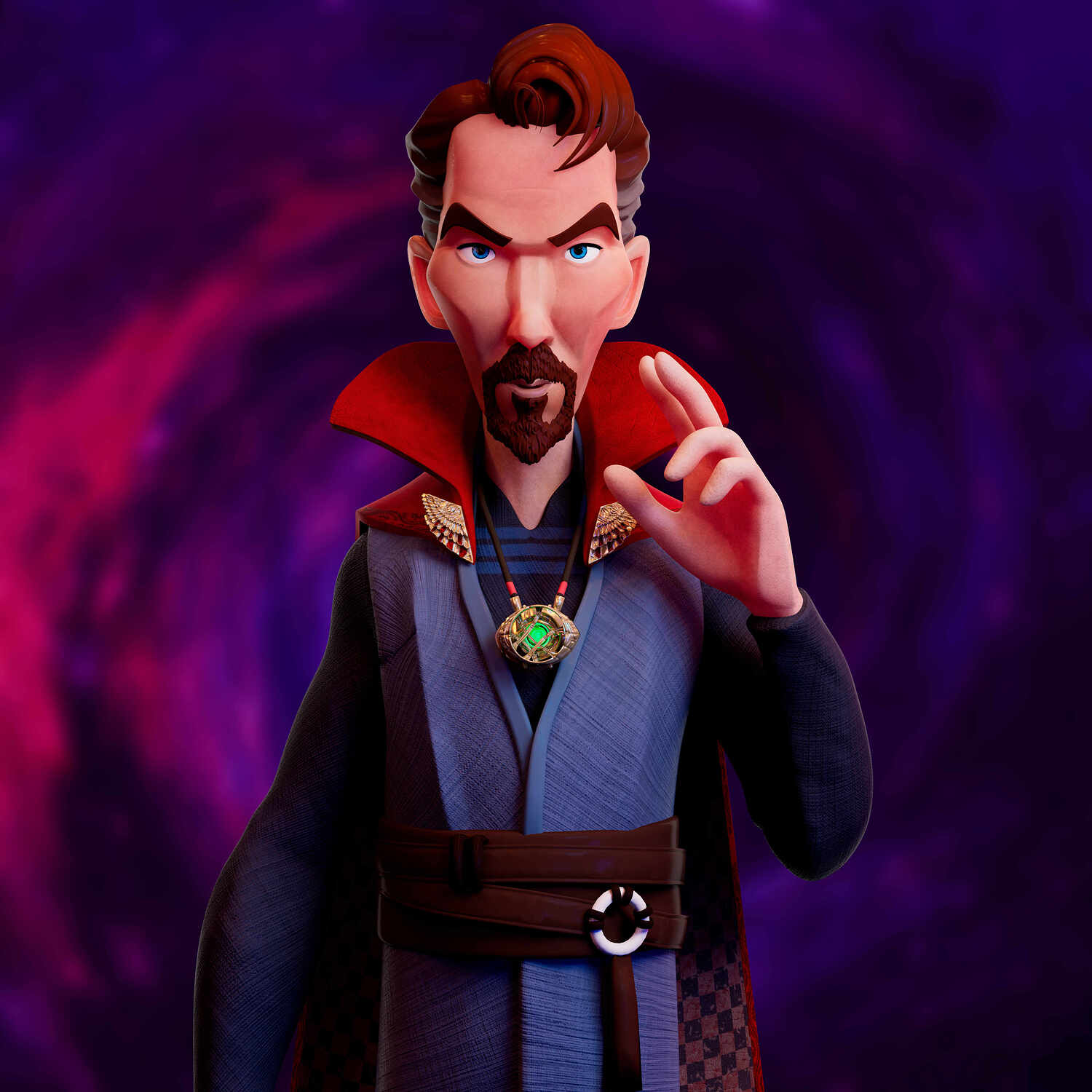 Doctor Stephen Vincent Strange ZBrushCentral